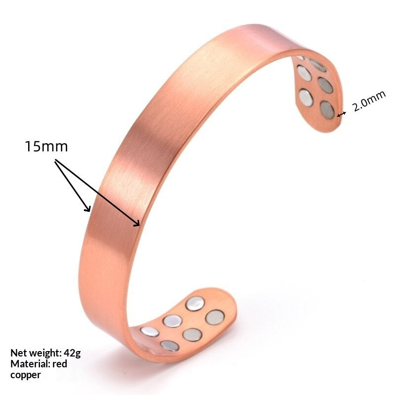 Wellthorne Copper Magnetic Bracelet — 18 Magnets