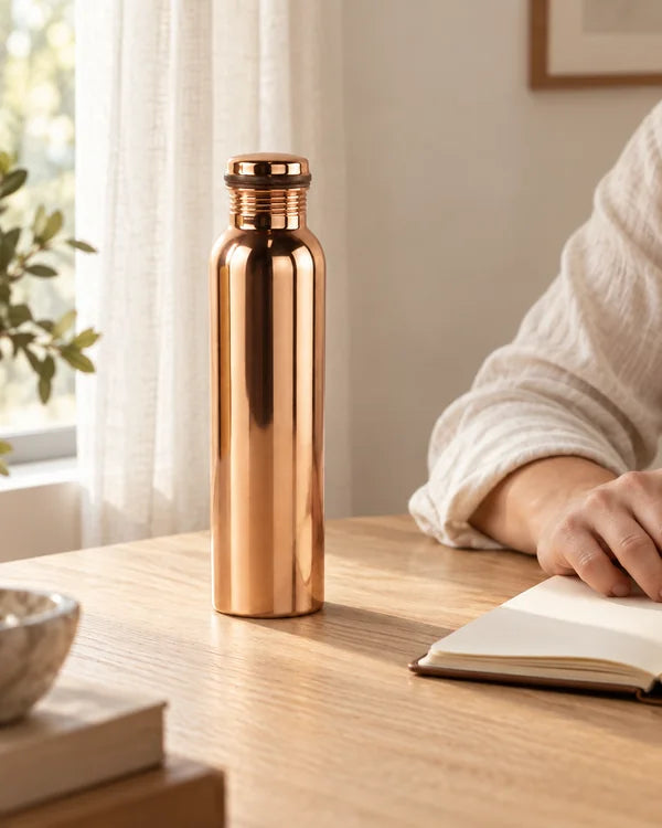 Bottle in an everyday setting
