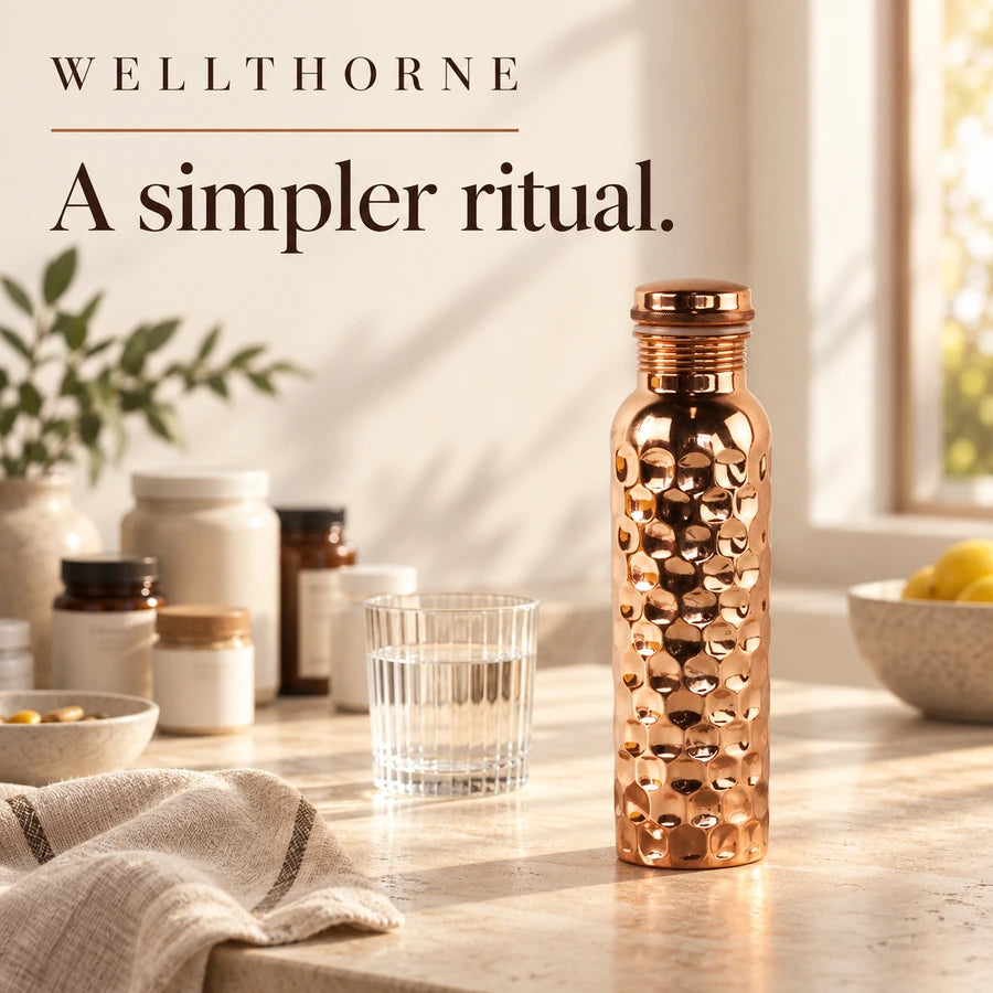 Everyday Copper Water Bottle — a simpler ritual